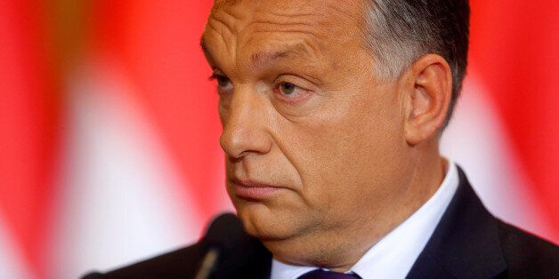 Hungarian Prime Minister Viktor Orban attends a news conference in Budapest, Hungary, October 4, 2016. REUTERS/Laszlo Balogh