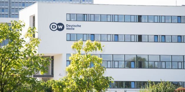 Picture taken on September 26, 2016 shows the head office of German international broadcaster Deutsche Welle (DW) in Bonn, western Germany.Deutsche Welle said on September 26, 2016 it had filed a civil complaint after a Turkish minister's office confiscated a taped video interview with him. / AFP / dpa / Marius Becker / Germany OUT (Photo credit should read MARIUS BECKER/AFP/Getty Images)