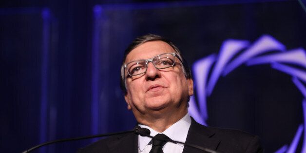 NEW YORK, NY - SEPTEMBER 20: Former European Commission President and former Prime Minister of Portugal, Jose Manuel Barroso speaks during 2016 Concordia Summit Awards Dinner at Grand Hyatt New York on September 20, 2016 in New York City. (Photo by Ben Hider/Getty Images for Concordia Summit)