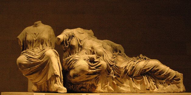 Parthenon Marbles (also known as the Elgin Marbles) at the British Museum in London, England (Photo by Barry King/WireImage)