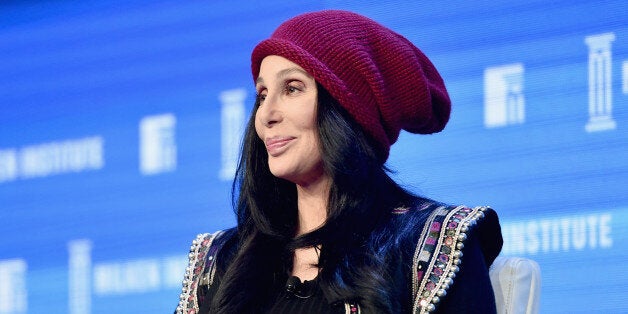 BEVERLY HILLS, CA - MAY 03: Singer Cher speaks onstage during 2016 Milken Institute Global Conference at The Beverly Hilton on May 03, 2016 in Beverly Hills, California. (Photo by Alberto E. Rodriguez/Getty Images)