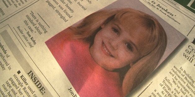 American child JonBenÃ©t Ramsey was murdered at age 6, in Boulder. (Photo by Axel Koester/Sygma via Getty Images)