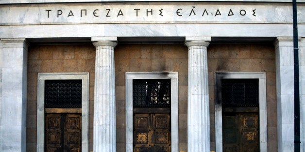 National Bank of Greece in Athens, April 27, 2016 (Photo by Giorgos Georgiou/NurPhoto via Getty Images)