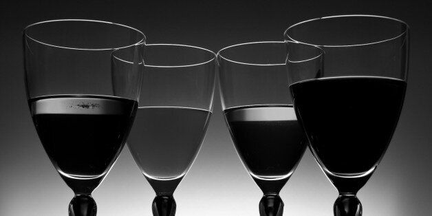 Dark Wine Glasses