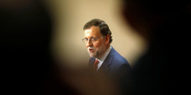 Spain's acting Prime Minister Mariano Rajoy addresses the media during a news conference after his meeting with Spain's Socialist Party (PSOE) leader Pedro Sanchez (not pictured) at Spanish parliament in Madrid, Spain, August 2, 2016. REUTERS/Susana Vera