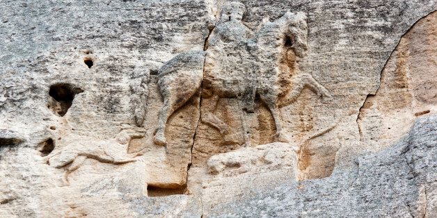 The Madara Rider is an early medieval large rock relief, Bulgaria, UNESCO World Heritage Site