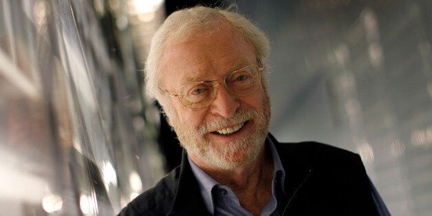 Actor Michael Caine poses for a photograph during an interview with Reuters in New York, October 26, 2010. Caine's new memoir