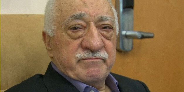 U.S.-based cleric Fethullah Gulen, whose followers Turkey blames for a failed coup, is shown in still image taken from video, speaks to journalists at his home in Saylorsburg, Pennsylvania July 16, 2016. Gulen said democracy cannot be achieved through military action. REUTERS/Greg Savoy/Reuters TV