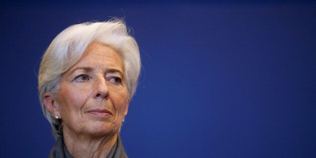 IMF Managing Director Christine Lagarde attends a news conference after a seminar on the international financial architecture in Paris, France, March 31, 2016. REUTERS/Jacky Naegelen/File Photo