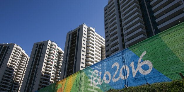 RIO DE JANEIRO, BRAZIL - JULY 24: A general view of the Olympic and Paralympic Village for the 2016 Rio Olympic Games in Barra da Tijuca. The Village will host up to 17,200 people amongst athletes and team officials during the Games and up to 6,000 during the Paralympic Games on July 24, 2016 in Rio de Janeiro, Brazil. (Photo by Buda Mendes/Getty Images)