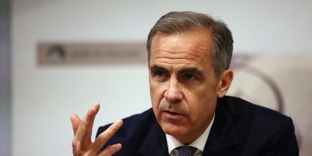Mark Carney, governor of the Bank of England (BOE), gestures as he speaks during the bank's financial stability report news conference at the Bank of England in the City of London, U.K., on Tuesday, July 5, 2016. The Bank of England cut its capital requirements for U.K. banks and pledged to implement any other measures needed to shore up financial stability after Britain's shock decision to leave the European Union. Photographer: Chris Ratcliffe/Bloomberg via Getty Images