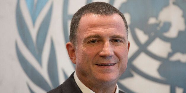 UNITED NATIONS, NEW YORK CITY, NY, UNITED STATES - 2015/08/28: Yuli-Yoel Edelstein, Speaker of the Knesset during the visit of Secretary-General Ban Ki-Moon at the United Nations Headquarters in New York City. (Photo by Luiz Rampelotto/Pacific Press/LightRocket via Getty Images)