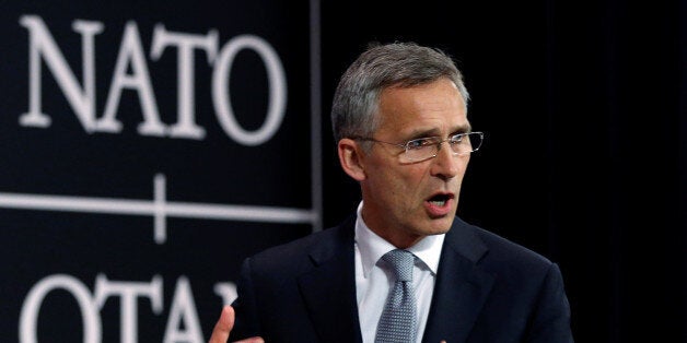 NATO Secretary-General Jens Stoltenberg addresses a news conference after the NATO-Russia Council at the Alliance headquarters in Brussels, Belgium, July 13, 2016. REUTERS/Francois Lenoir