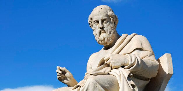 Statue of Plato at the Athens Academy (Greece)
