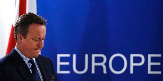 United Kingdom's Prime Minister Cameron addresses a news conference after the EU Summit in Brussels, Belgium, June 28, 2016. REUTERS/Phil Noble