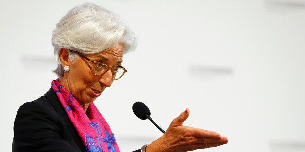 International Monetary Fund (IMF) Managing Director Christine Lagarde delivers a speech in Vienna, Austria, June 17, 2016. REUTERS/Leonhard Foeger