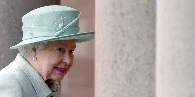 Britain's Queen Elizabeth arrives at Hillsborough Castle in Northern Ireland June 27, 2016. REUTERS/Clodagh Kilcoyne