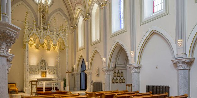 Canada, Quebec province, Montreal, The Carmel of Montreal dedicated to Our Lady of Mount Carmel is a monastic convent complex occupied by the Carmelites since its construction in 1896, the chapel is open to visitors