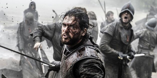 In this image released by HBO, Kit Harington portrays Jon Snow in a scene from