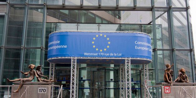 European Commission, Brussels, Belgium 2016/03/03:The Berlaymont building, the headquarters for the European Commission.