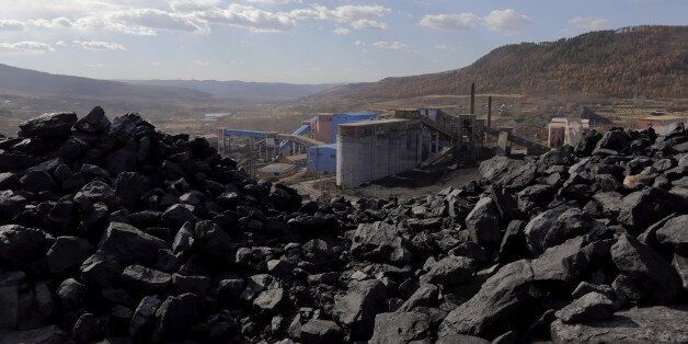 A general view shows Pinggang coal mine from the state-owned Longmay Group on the outskirts of Jixi, in Heilongjiang province, China, October 24, 2015. To match story CHINA-COAL/JIXI Picture taken on October 24, 2015. REUTERS/Jason Lee