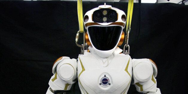 Photo by: KGC-268/STAR MAX/IPx 5/14/16 A humanoid robot being developed by Nasa for a journey to Mars is being developed by scientists at Edinburgh university,they hope it will be able to interact with astronauts and carry out complex tasks on space missions. (Edinburgh, UK)