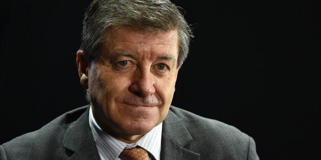 International Labour Organisation (ILO) director general Guy Ryder poses during an interview at the COP21 United Nations climate change conference in Le Bourget, outside Paris, on December 9, 2015. / AFP / DOMINIQUE FAGET (Photo credit should read DOMINIQUE FAGET/AFP/Getty Images)