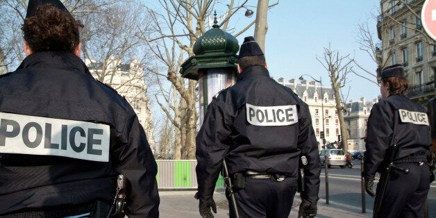 France, Paris, policemen