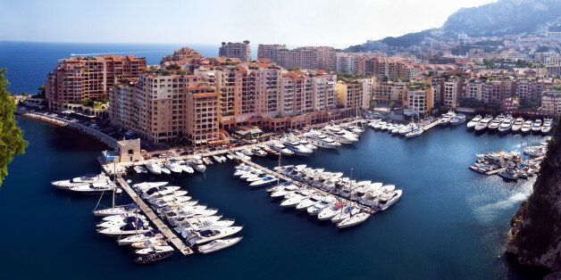 Fontvieille disrict and harbor