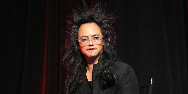 NEW YORK, NY - SEPTEMBER 30: David Shing speaks onstage during the Storytelling at the Intersection of Technology and Humanity panel during AWXI on September 30, 2014 in New York City. (Photo by Paul Zimmerman/Getty Images for AWXI)