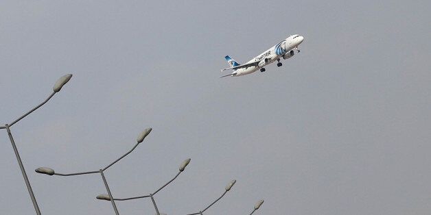 An EgyptAir plane lands at Cairo Airport in Egypt May 19, 2016. REUTERS/Amr Abdallah Dalsh