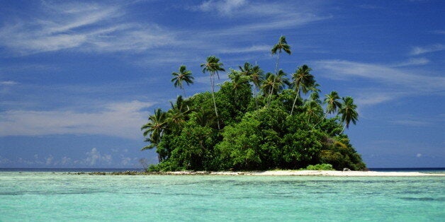 ISLET IN ROVIANA LAGOON, NEW GEORGIA, SOLOMON ISLANDS