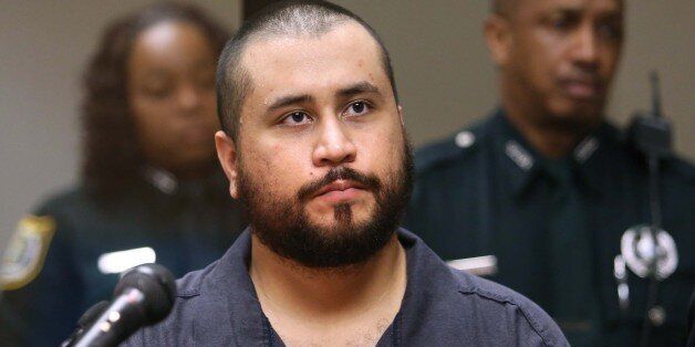 FILE - In this Tuesday, Nov. 19, 2013, file photo, George Zimmerman, acquitted in the high-profile killing of unarmed black teenager Trayvon Martin, listens in court, in Sanford, Fla., during his hearing. The pistol former neighborhood watch volunteer Zimmerman used in the fatal shooting of Martin is going up for auction online. The auction begins Thursday, May 12, 2016, at 11 a.m. EDT and the bidding starts at $5,000. (AP Photo/Orlando Sentinel, Joe Burbank, Pool, File)