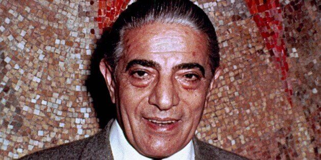 Shipping magnate Aristotle Onassis is shown in a photo from the late 1960's. (AP Photo)