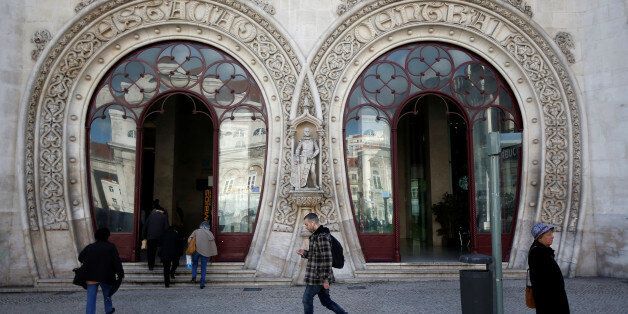 Dom Sebastiao statue is seen at Rossio station in downtown Lisbon, Portugal March 15, 2016. REUTERS/Rafael Marchante