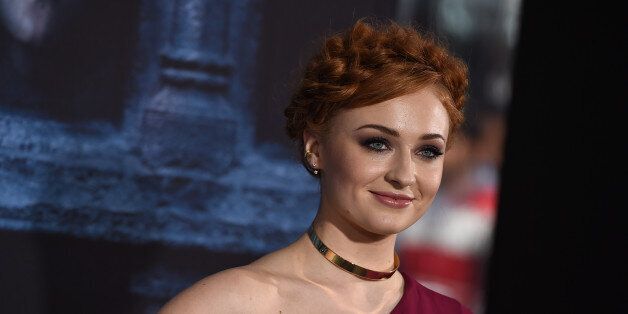 Sophie Turner attends the season six premiere of