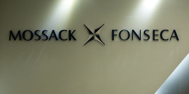 The logo of Panama law firm Mossack Fonseca is seen at the entrance of its Hong Kong office on April 14, 2016.The so-called Panama Papers, released by the International Consortium of Investigative Journalists this month, have exposed a key role played by Hong Kong and Singapore in funnelling wealth into tax havens. Mossack Fonseca's Hong Kong offices were their busiest in the world, the ICIJ analysis showed, setting up thousands of shell companies including some linked to China's top political b