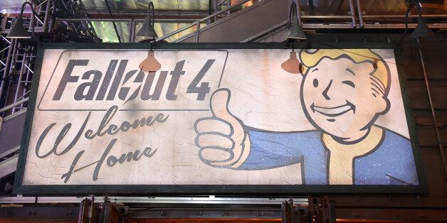 LOS ANGELES, CA - NOVEMBER 05: General view of atmosphere at the Fallout 4 video game launch event in downtown Los Angeles on November 5, 2015 in Los Angeles, California. (Photo by Mike Windle/Getty Images for Bethesda)
