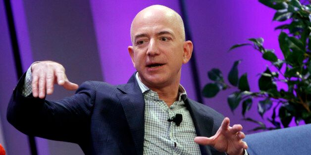 Amazon President, Chairman and CEO Jeff Bezos speaks at the Business Insider's