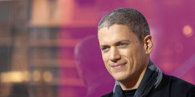 NEW YORK, NY - JANUARY 21: Wentworth Miller visits 'Extra' at their New York studios at H&M in Times Square on January 21, 2016 in New York City. (Photo by D Dipasupil/Getty Images for Extra)