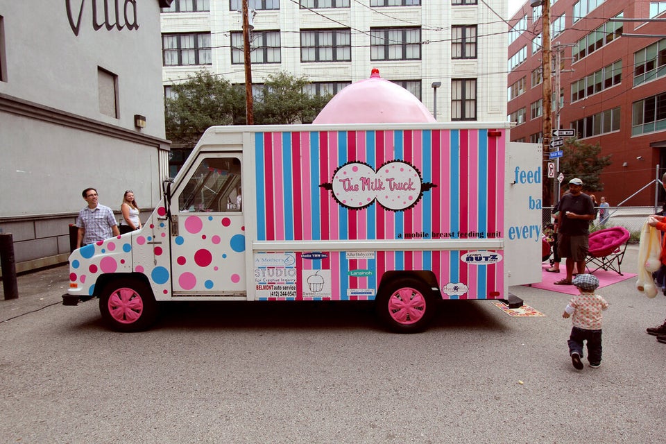 Le Milk Truck : un camion pour allaiter en toute tranquillité 