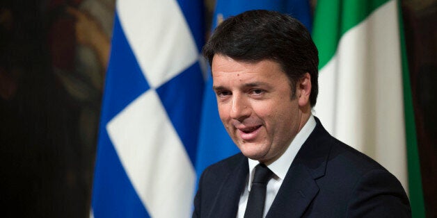 Il Presidente del Consiglio Renzi riceve a Palazzo Chigi il Primo Ministro greco Alexis Tsipras