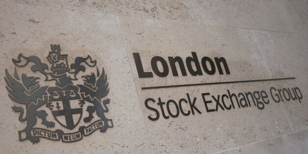 London Stock Exchange Sign City of London