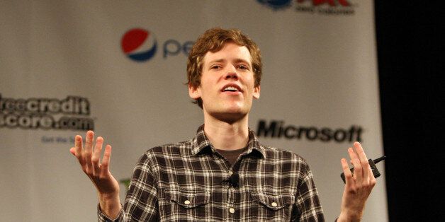 Christopher Poole speaks at the 2011 SXSW Music, Film + Interactive Festival Keynote: Christopher Poole at Austin Convention Center on March 13, 2011 in Austin, Texas. *** Local Caption ***