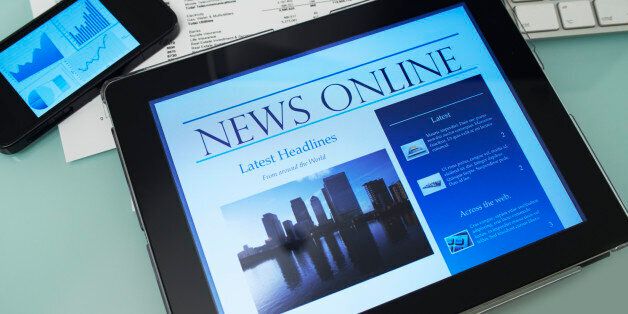 Tablet computer with Online streaming news