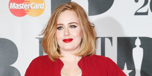 LONDON, ENGLAND - FEBRUARY 24: Adele attends the BRIT Awards 2016 at The O2 Arena on February 24, 2016 in London, England. (Photo by Luca Teuchmann/WireImage)