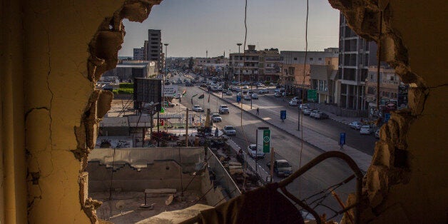 MISRATA, LIBYA Signs of heavy clashes during the 2011 uprising are evident on most of the buildings located on Tripoli street, Misrata's main avenue. Despite it's proximity to Sirte, ISIS's main area of control, Misrata is one of the most stable cities in the country and signs of normal life are slowly returning.