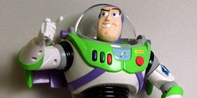 Toy Story 2's Buzz Lightyear, seen here, is one of the