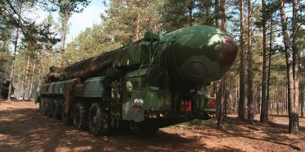 A Russian army ICBM SS-25