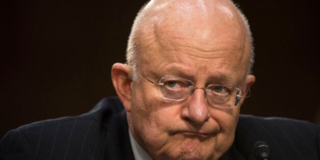 UNITED STATES - FEB. 9 - Director of National Intelligence James Clapper listens on Capitol Hill in Washington, on Tuesday, Feb. 9, 2016, while testifying before the Senate Select Intelligence Committee hearing on worldwide threats. (Photo By Al Drago/CQ Roll Call)